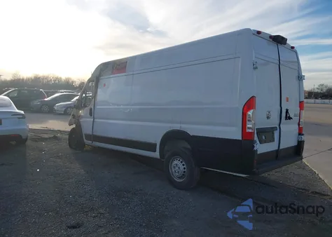 2025 Ram Promaster 3500 Cargo Van Tradesman High Roof 159 Wb Ext z USA, uszkodzony, nr VIN 3C6MRVJG0SE565074